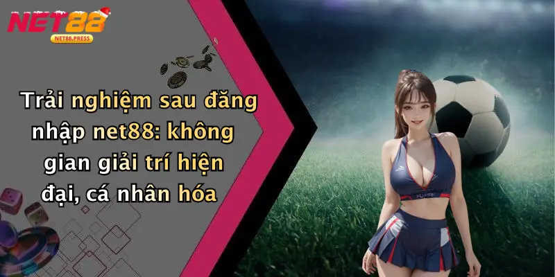 Trải nghiệm sau đăng nhập net88: không gian giải trí hiện đại, cá nhân hóa